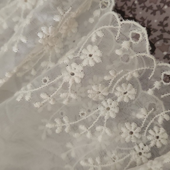 Vintage 1954 Baby Girl Christening Dress Set Outfit with Dress, Slip, Hat & Coat - Picture 5 of 9